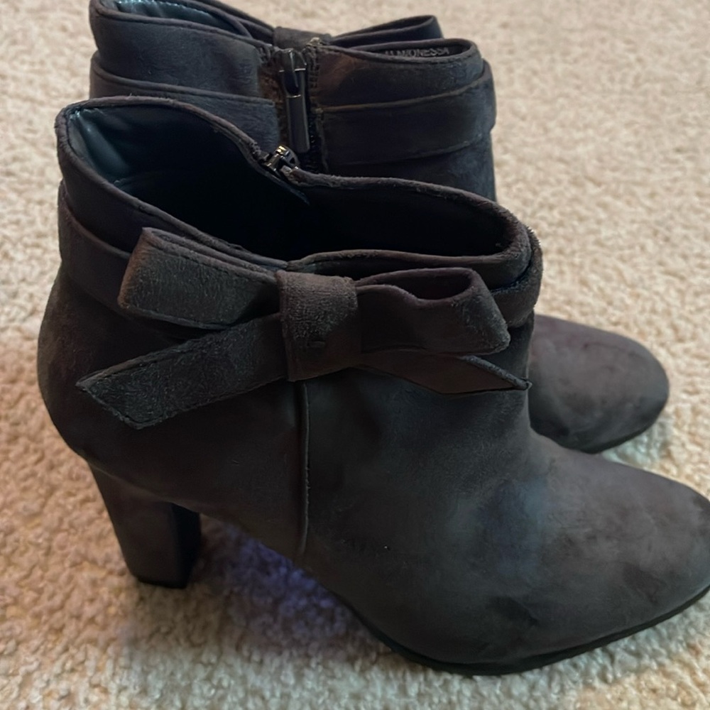 Impo Gray booties size 11. Brand New (without box)
